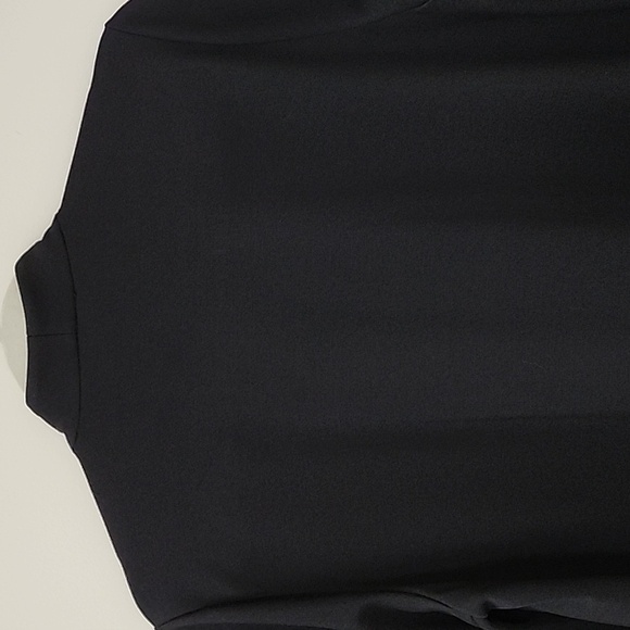 Eileen Fisher preppy  Black  Drape Open Blazer Office Siren size Small - Picture 14 of 17